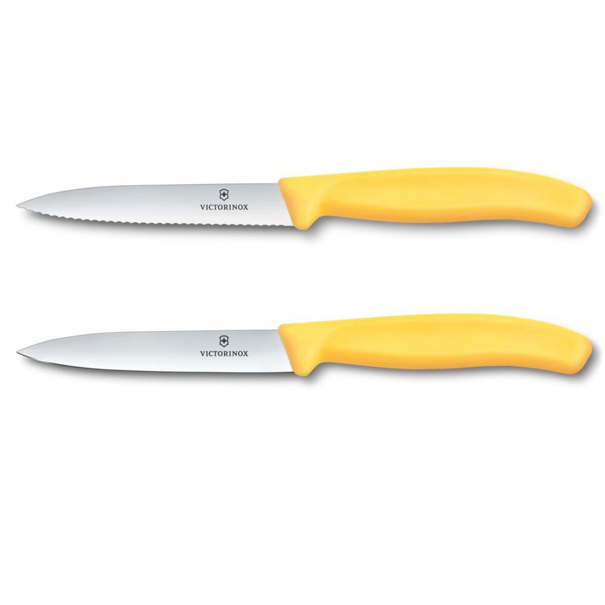 VICTORINOX - Set cuchillo Swiss Classic 2 un 10 cm amarillo Victorinox