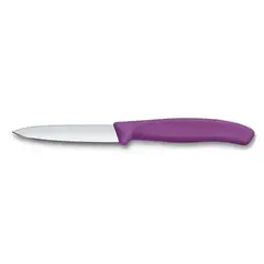 VICTORINOX - Cuchillo mondador Swiss Classic 8 cm morado