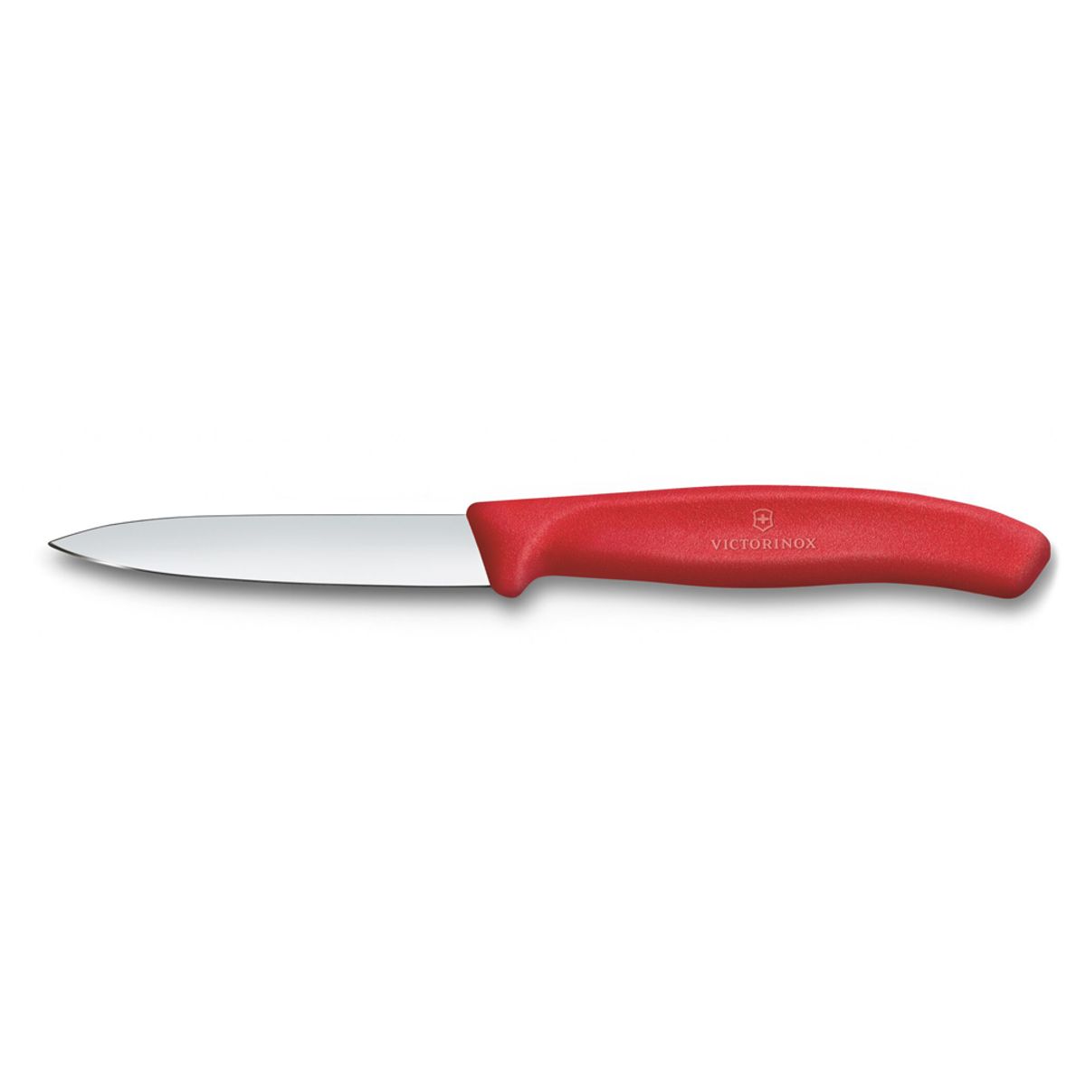 VICTORINOX - Cuchillo mondador Swiss Classic 8 cm naranjo Victorinox