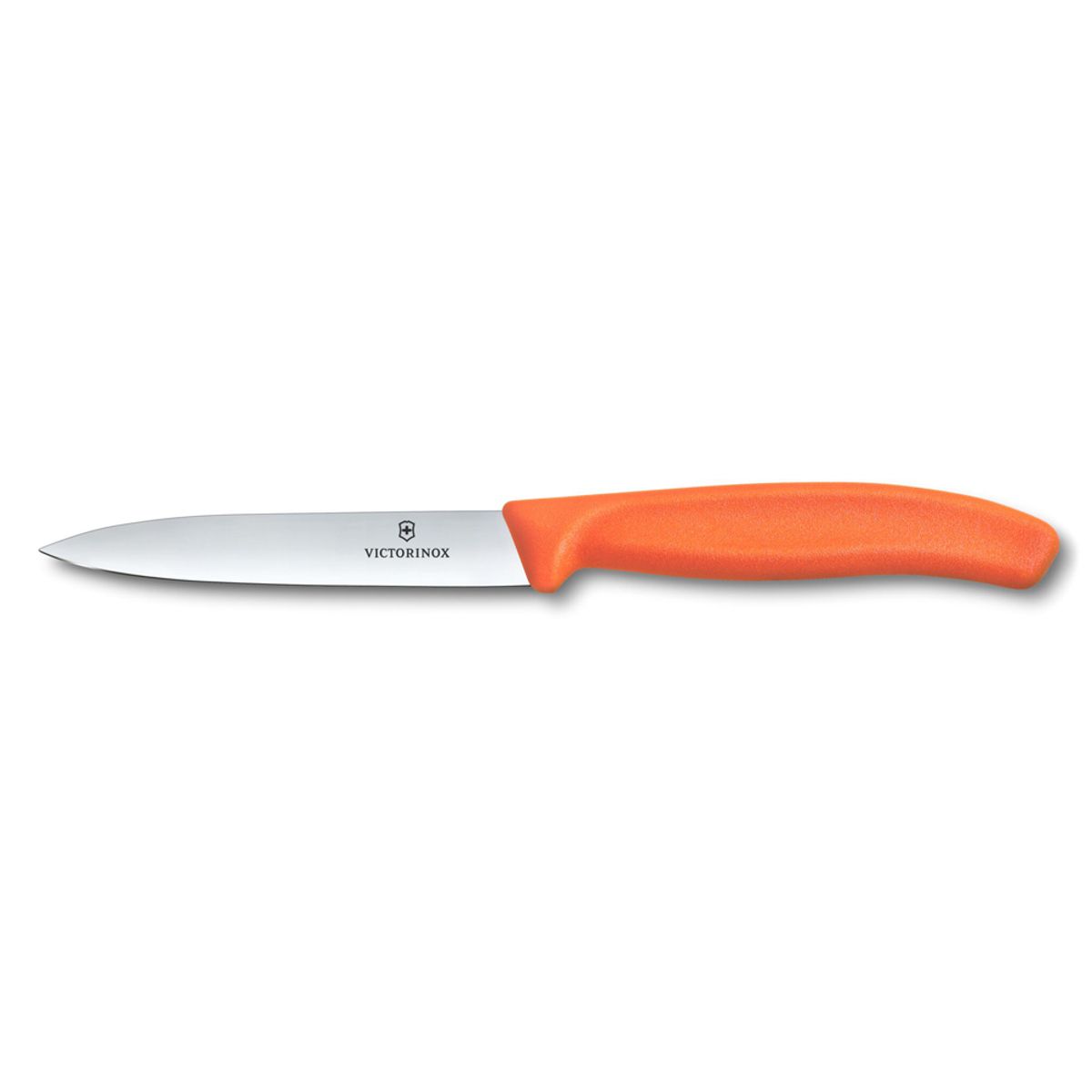 VICTORINOX - Cuchillo mondador Swiss Classic 10 cm naranjo Victorinox