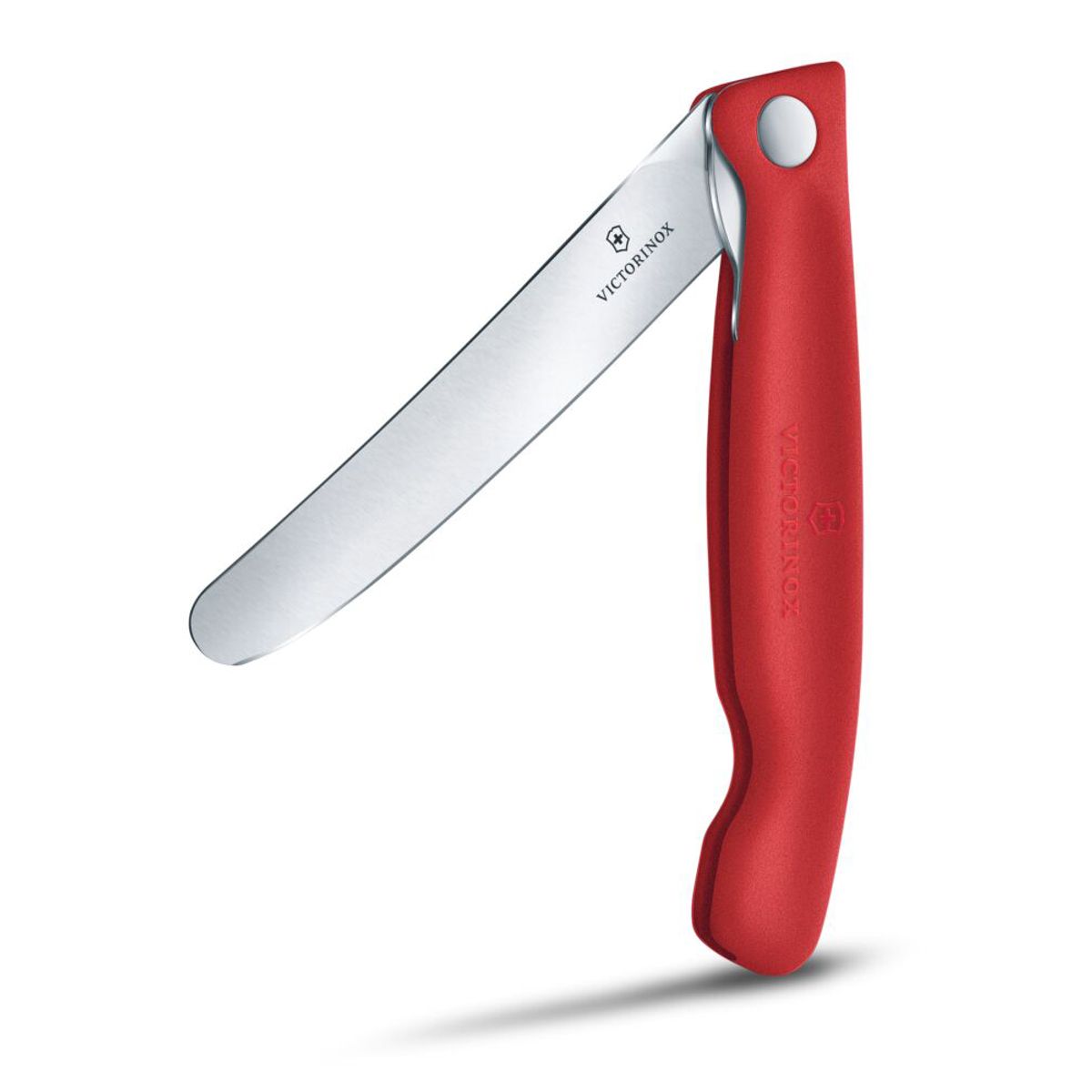 VICTORINOX - Cuchillo de picnic Swiss Classic filo recto rojo Victorinox
