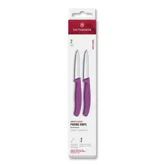 VICTORINOX - Set cuchillos Swiss Classic 2 piezas morado