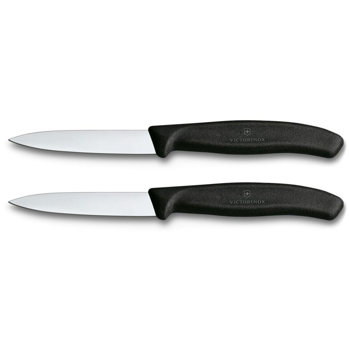 VICTORINOX - Set cuchillos Swiss Classic 2 piezas negro Victorinox