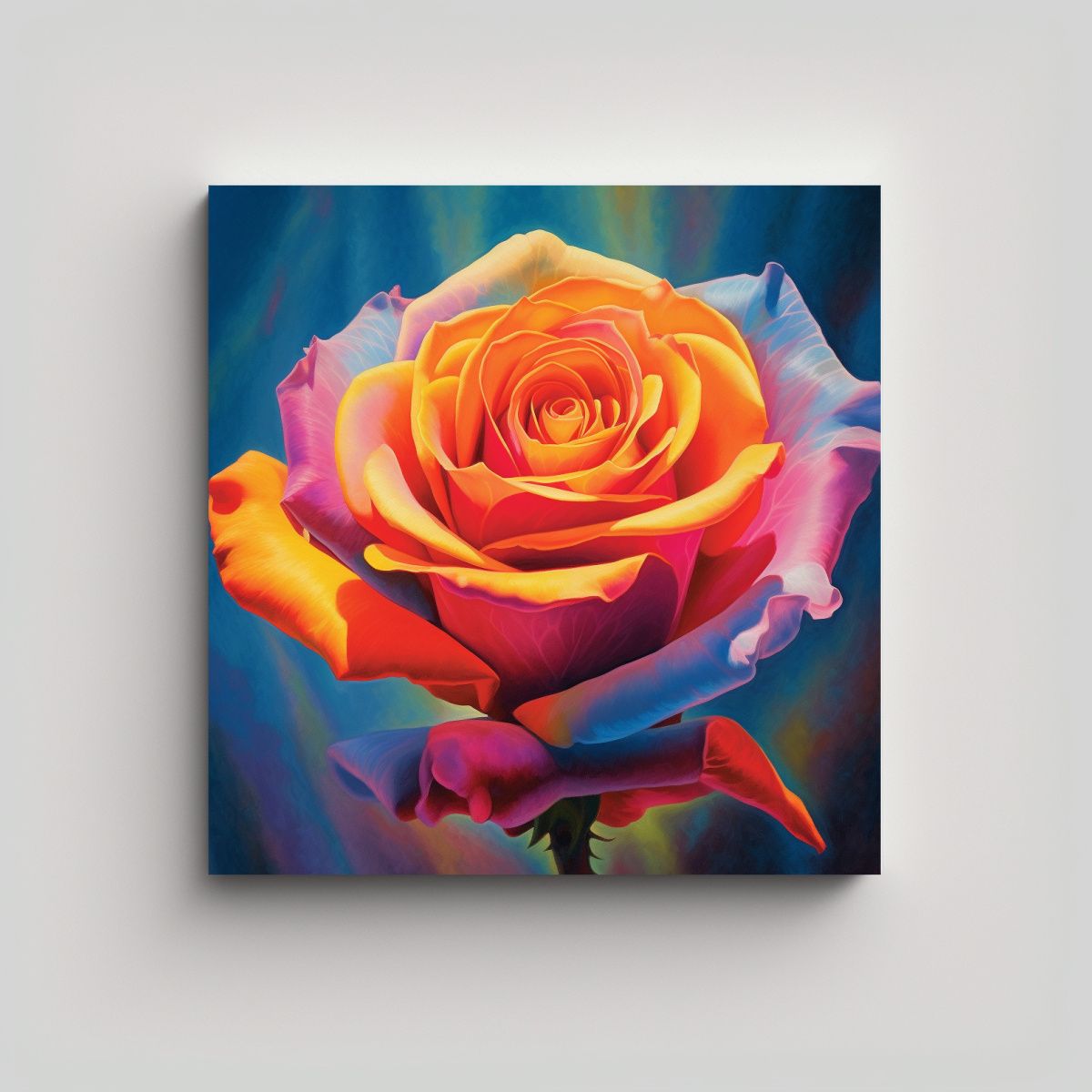 GENERICO - Riqueza Visual Con Movimiento Cuadros 70x70 Cm