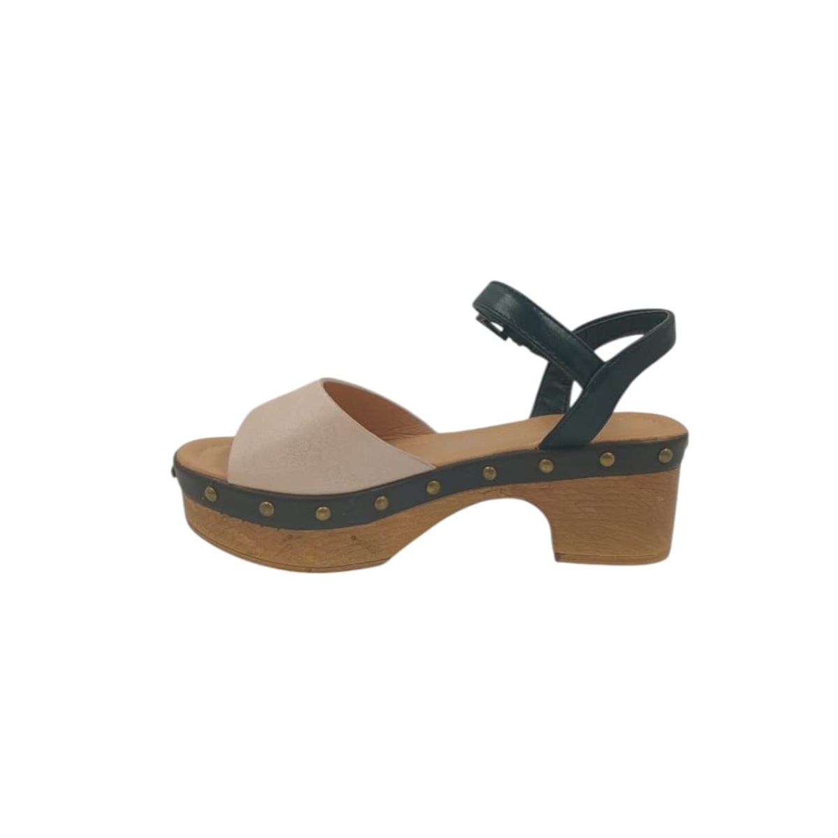 HERIEL - Sandalia Rosa Plataforma Mujer