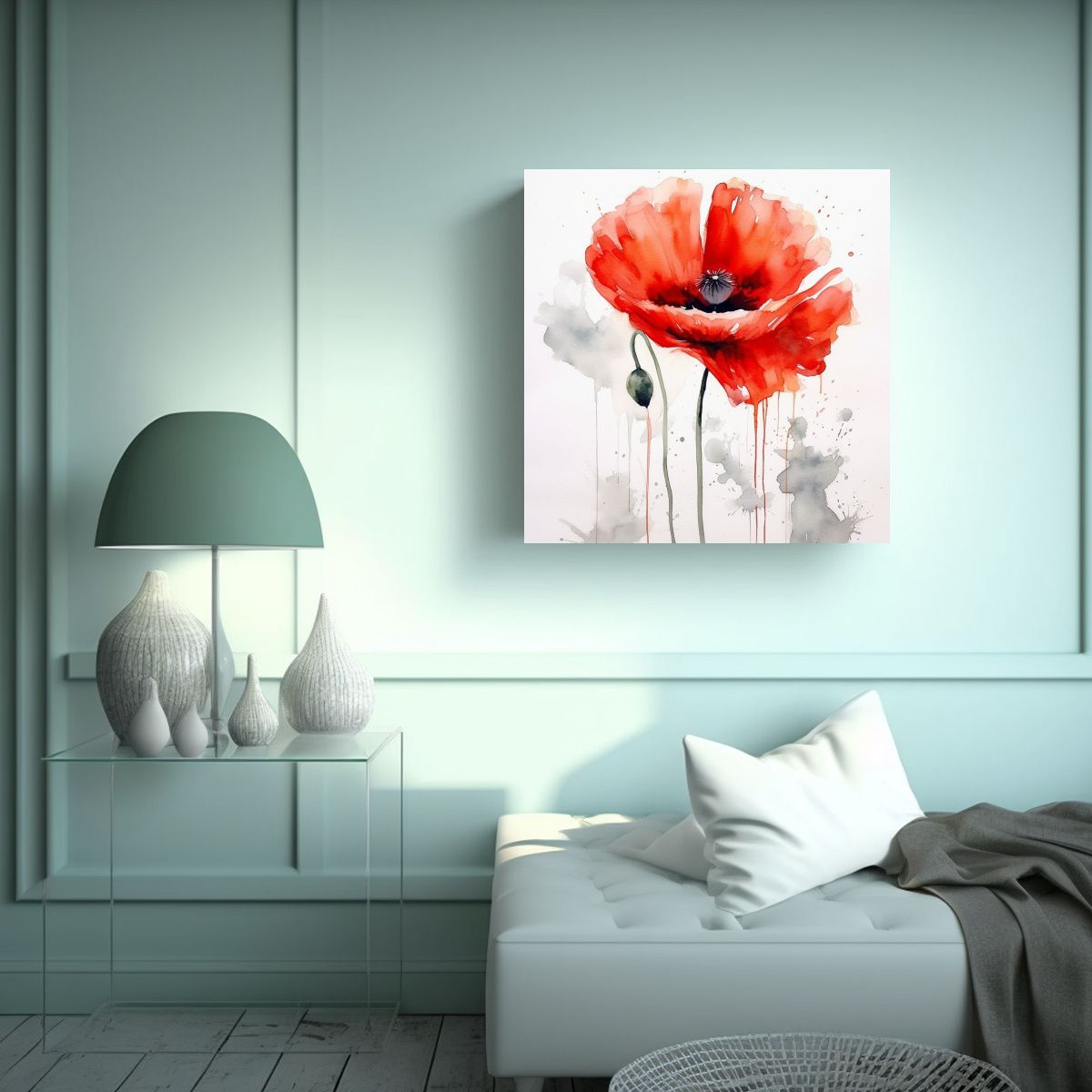 GENERICO - Cuadro Fotografía Composición Equilibrada Con 70x70 Cm