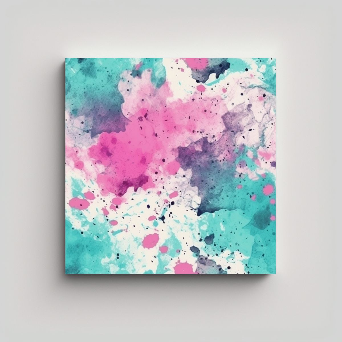 GENERICO - Fondo De Textura Acrílica Adorno Isujin En Rosa 80x80 Cm.