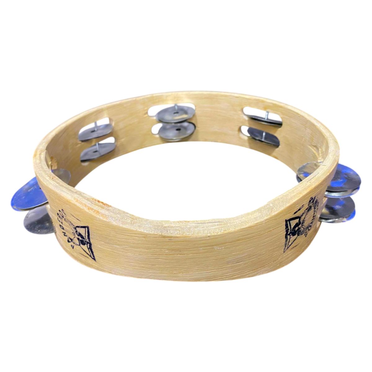 CASTELLON - Pandero Doble Corrida Castellón Ab20 20cm Café