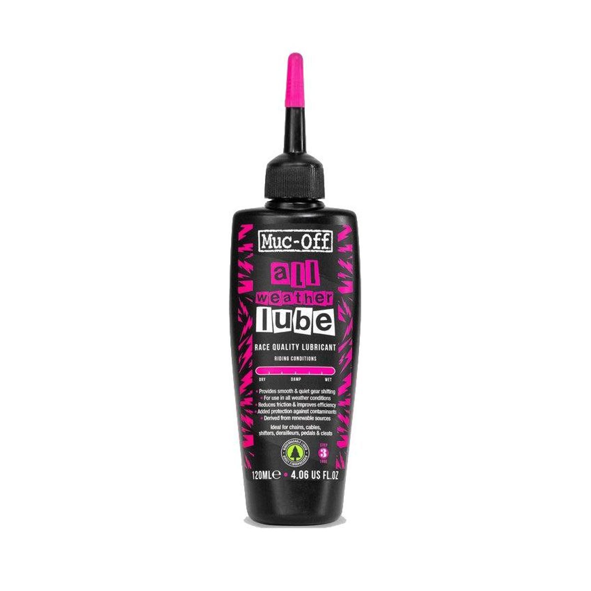 MUC OFF - Lubricante cadena all weather lube Muc-Off 120ml