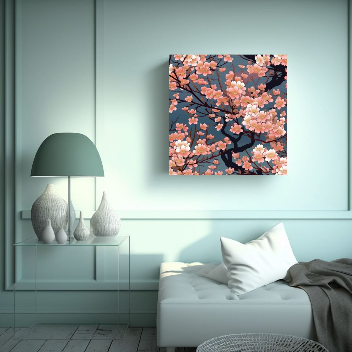 GENERICO - Arte De Pared Original Tranquilidad Entre 70x70 Cm