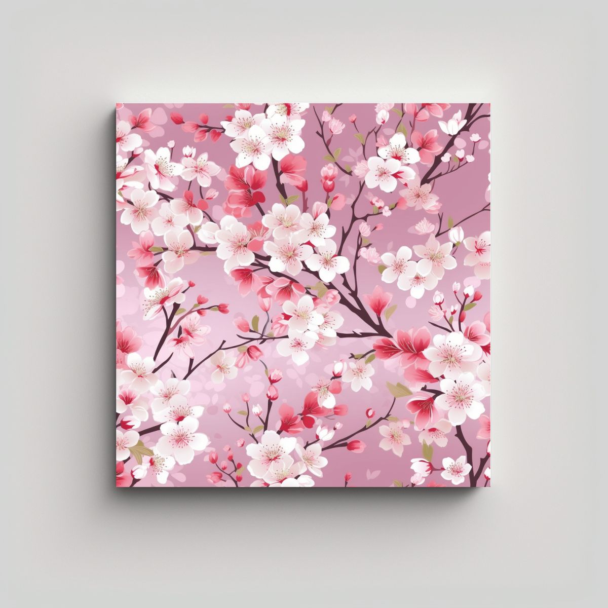 GENERICO - Belleza De Canva Ilustración De Delicadas 80x80 Cm