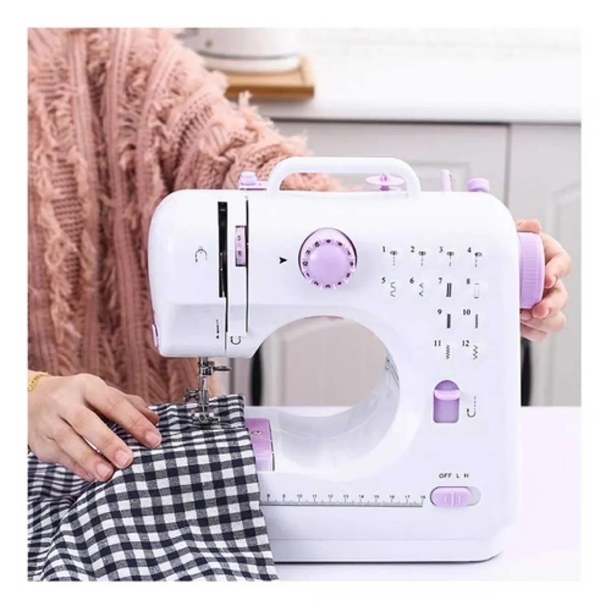 GENERICO - Máquina de Coser con 12 Puntadas
