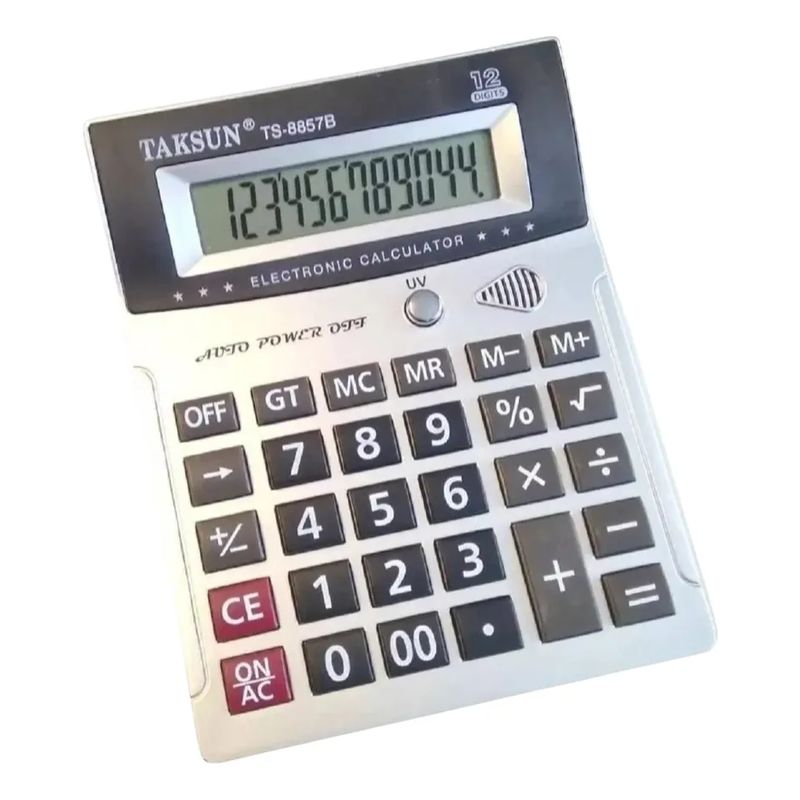 GENERICO - Calculadora De Escritorio 12 Dígitos