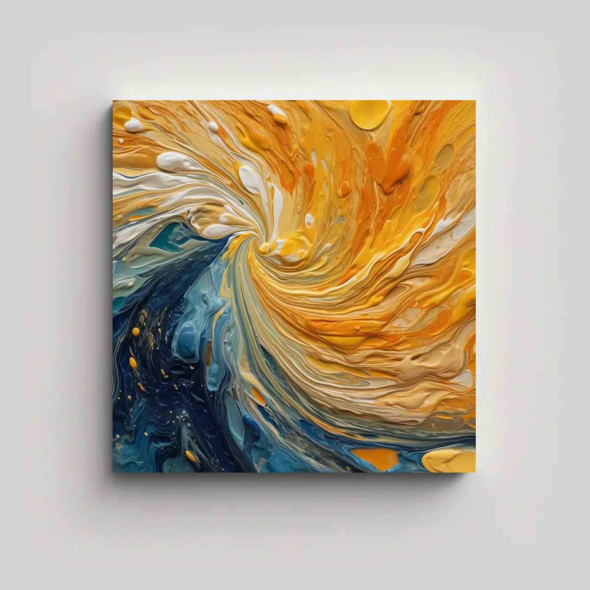 GENERICO - Pintura Acuarela Terra Fusion Fusión Atrevida 90x90 Cm
