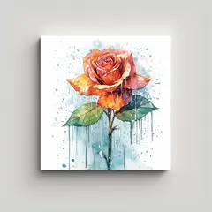 GENERICO - Cuadros Decorativos Bastidor Expresión 80x80 Cm