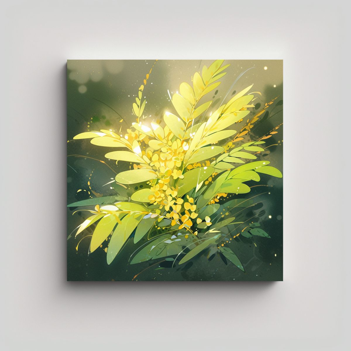 GENERICO - Pinturas Decorativas De Baño En Estilo Neonoir 80x80 Cm