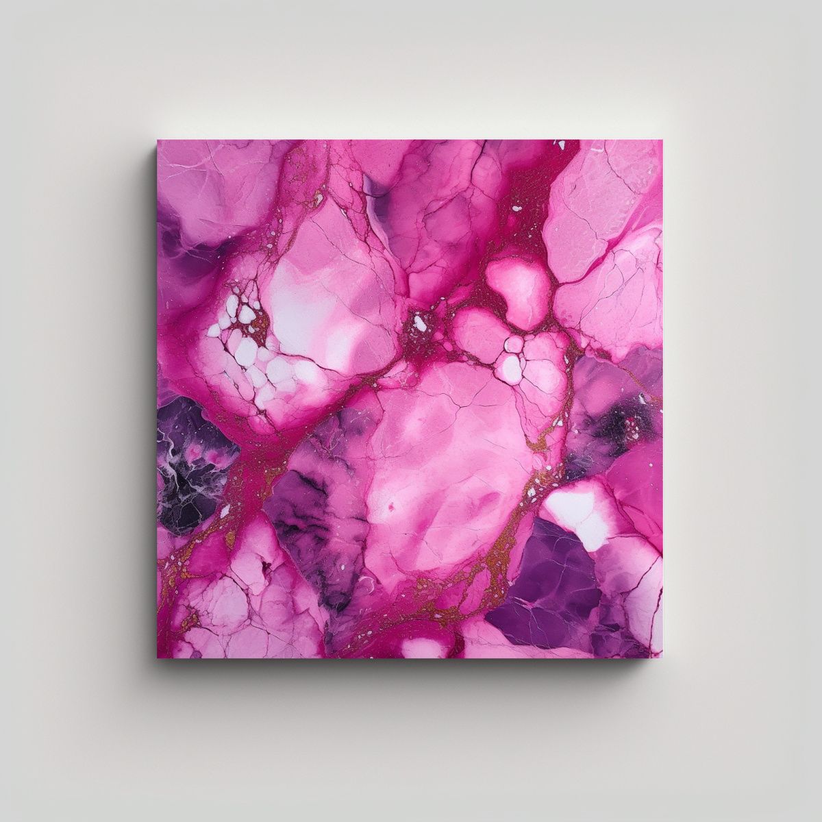 GENERICO - Pinturas Decorativas En Lienzo Con Textura De 70x70 Cm