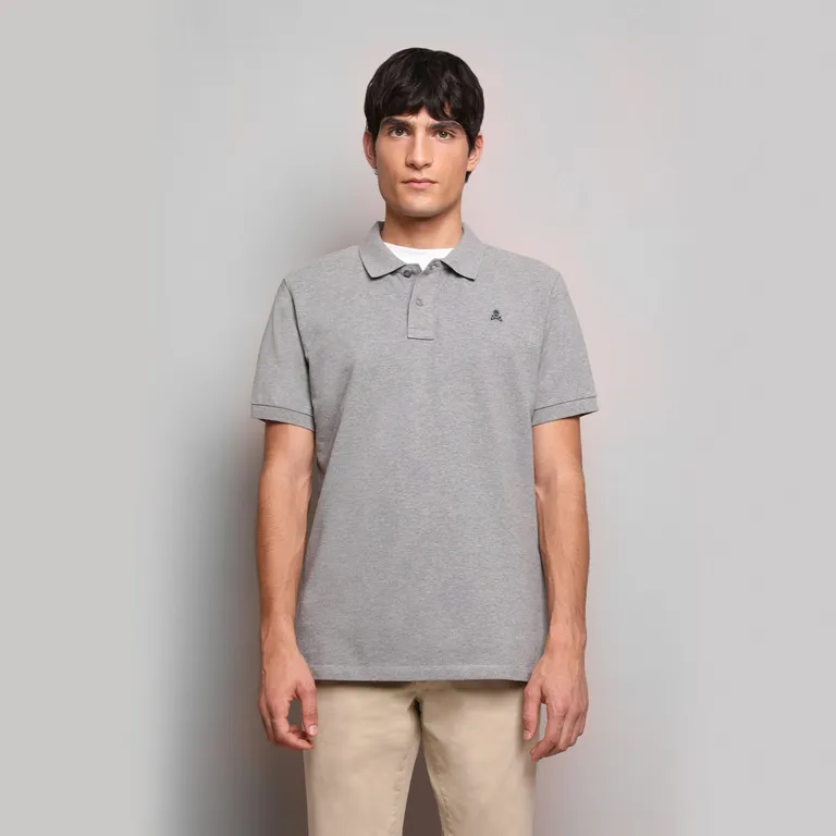 Polera Manga Corta Algodón Hombre