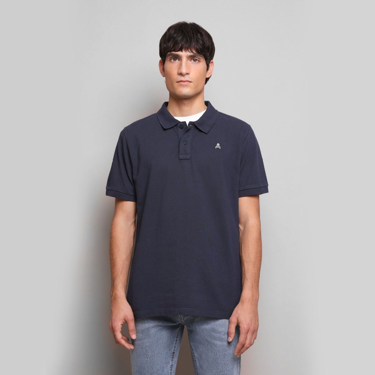 SCALPERS - Polera Manga Corta Algodón Hombre Scalpers