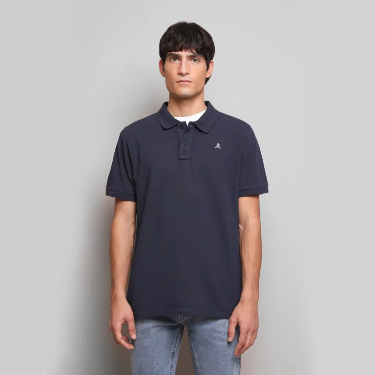 Polera Manga Corta Algodón Hombre
