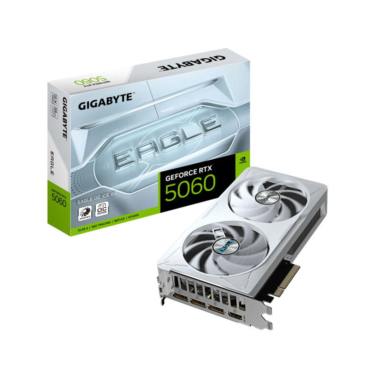 GIGABYTE - Gigabyte GeForce RTX 5060 EAGLE OC ICE 8G
