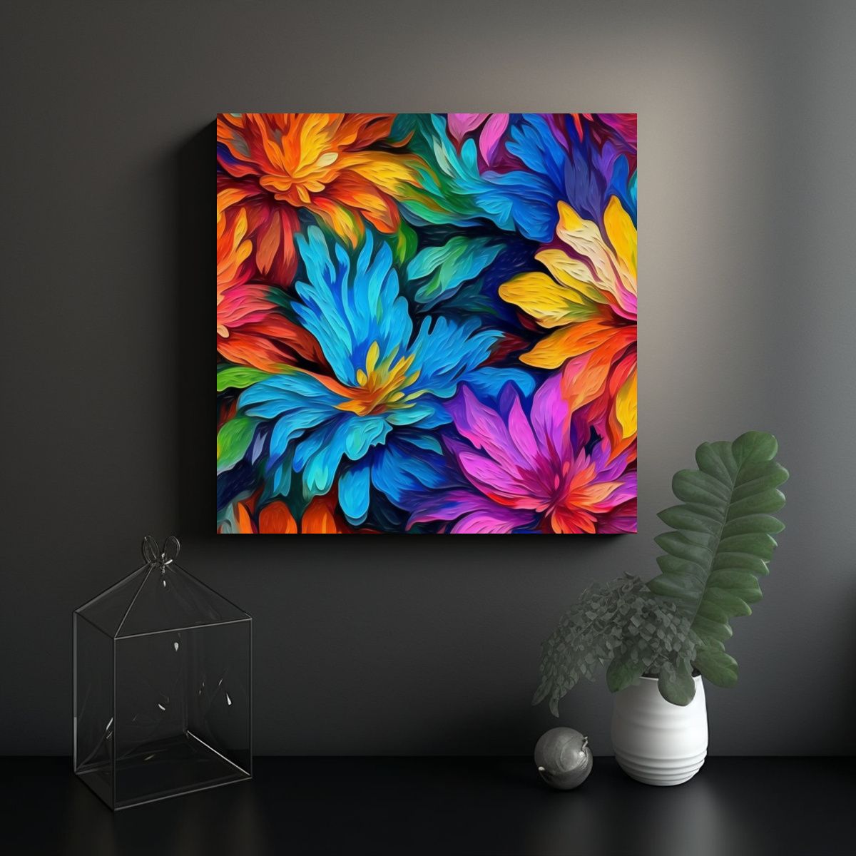 GENERICO - Pinturas De Decoración De La Reina Kiki El 90x90 Cm