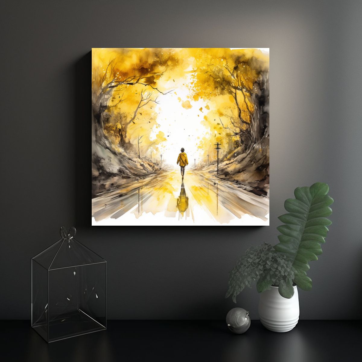 GENERICO - Pinturas Decorativas En Unreal Engine Con Colores 90x90 Cm