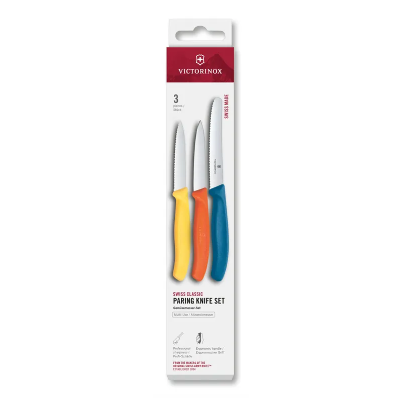 VICTORINOX - Set cuchillos mondadores Swiss Classic multicolor Victorinox