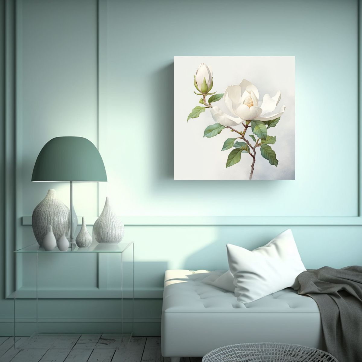 GENERICO - Cuadro Dinámico Expresionista Composición Al 70x70 Cm