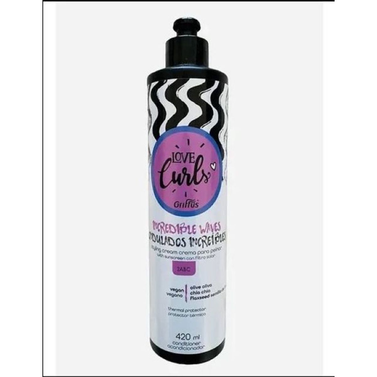GRIFFUS - CREMA PARA PEINAR ONDAS INCREIBLES 420G GRIFFUS