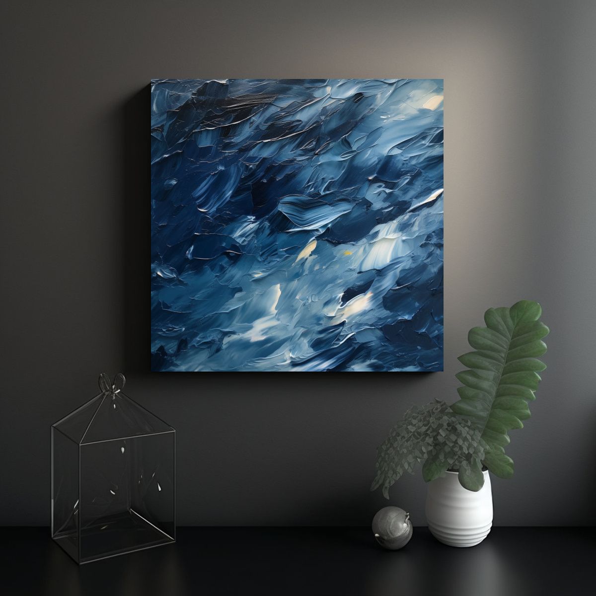 GENERICO - Pinturas Decorativas Efecto Visual Del Sol 80x80 Cm.