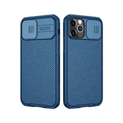 NILLKIN - Carcasa Camshield Pro Para iPhone 12 Pro Max Azul