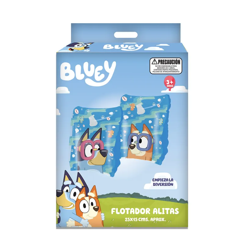 BLUEY - Flotador Alitas 25x15 cm Bluey