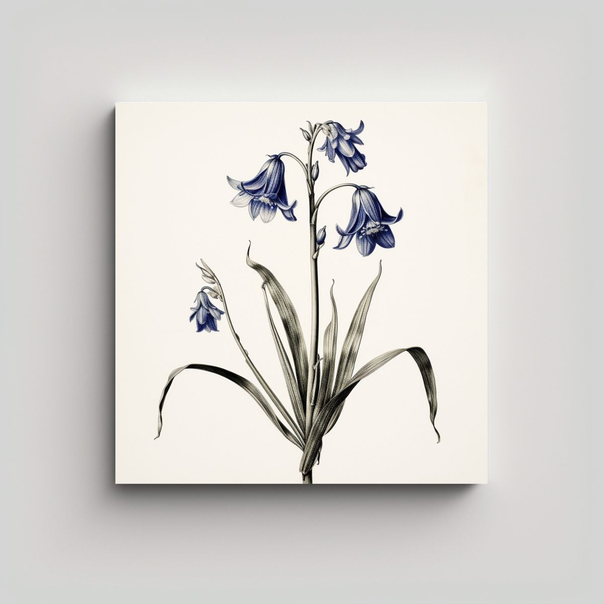 GENERICO - Dibujo Realista De Tinta En Fotografía Única 70x70 Cm