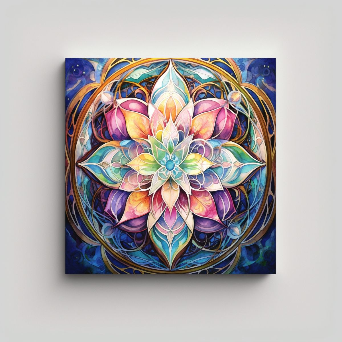 GENERICO - Expresividad En Arte Galería De Mandala Y 70x70 Cm