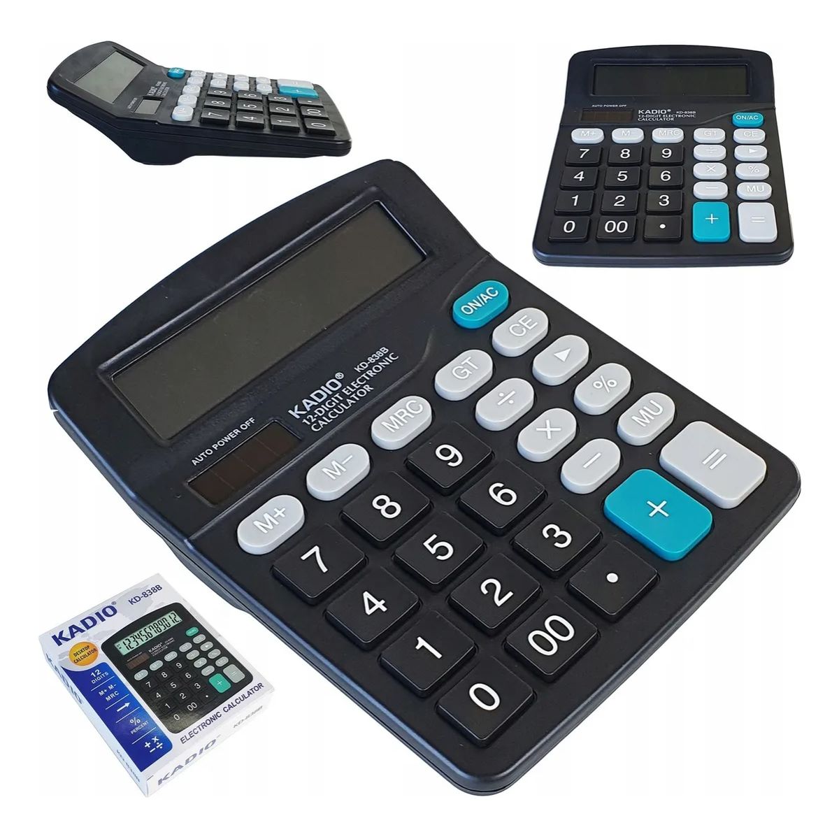 GENERICO - Calculadora Digital 12 Dígitos Oficina Kadio