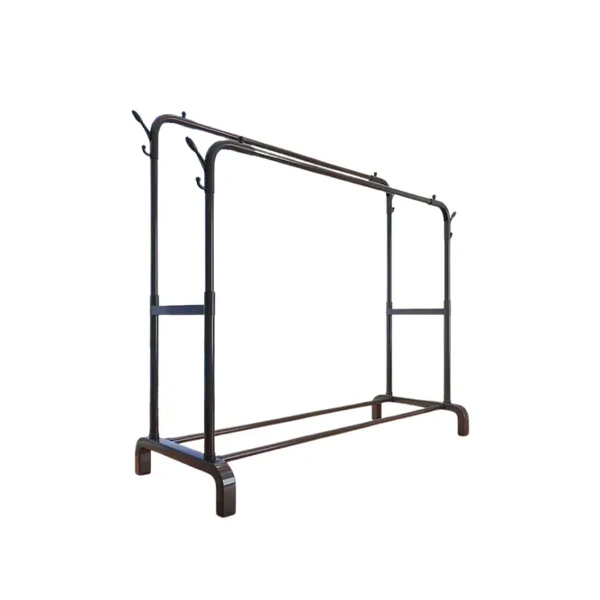 CARIBEE - Perchero Colgador Doble Barra Multifuncional Ropa Calzado Y Más