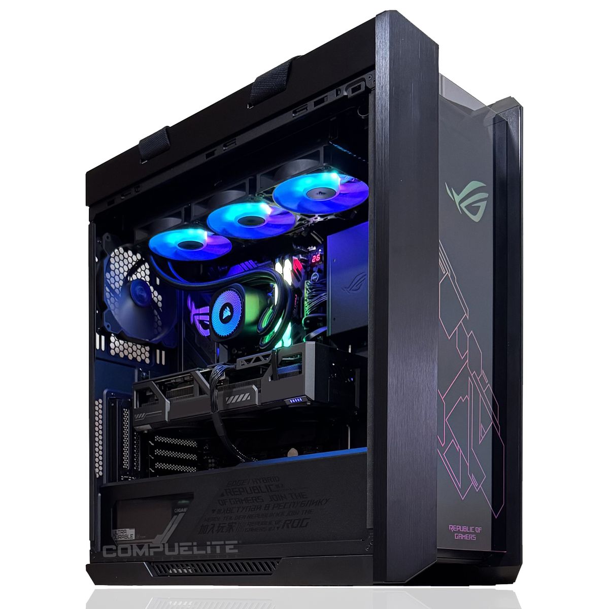 COMPU ELITE - PC ELITE PBA AMD Ryzen 7 9800X3D 8-Core + 96GB DDR5 + RTX 5080 16GB