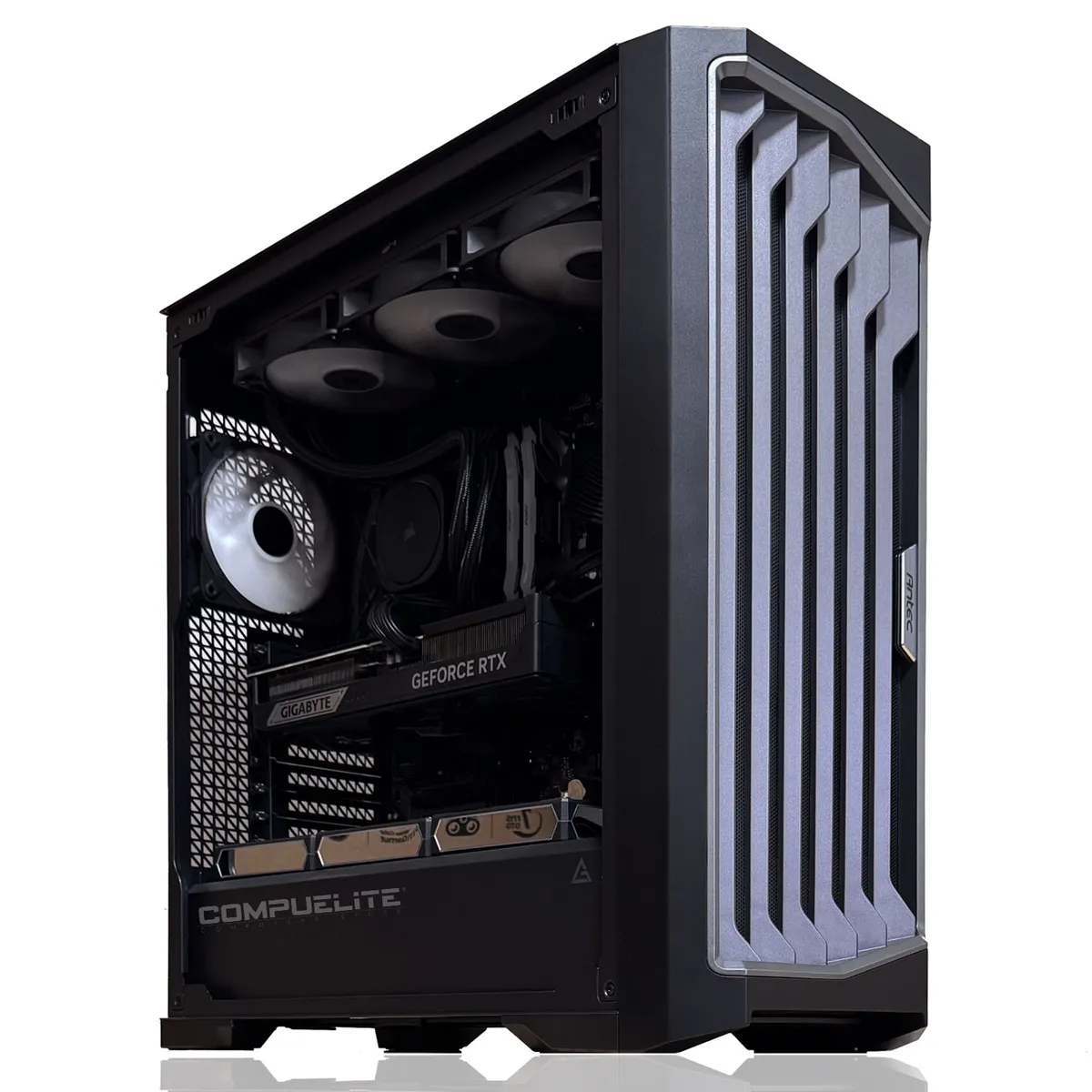 COMPU ELITE - PC Workstation Amd Ryzen 9 9900X3D 12-Core + 96GB DDR5 + RTX 5080 16GB