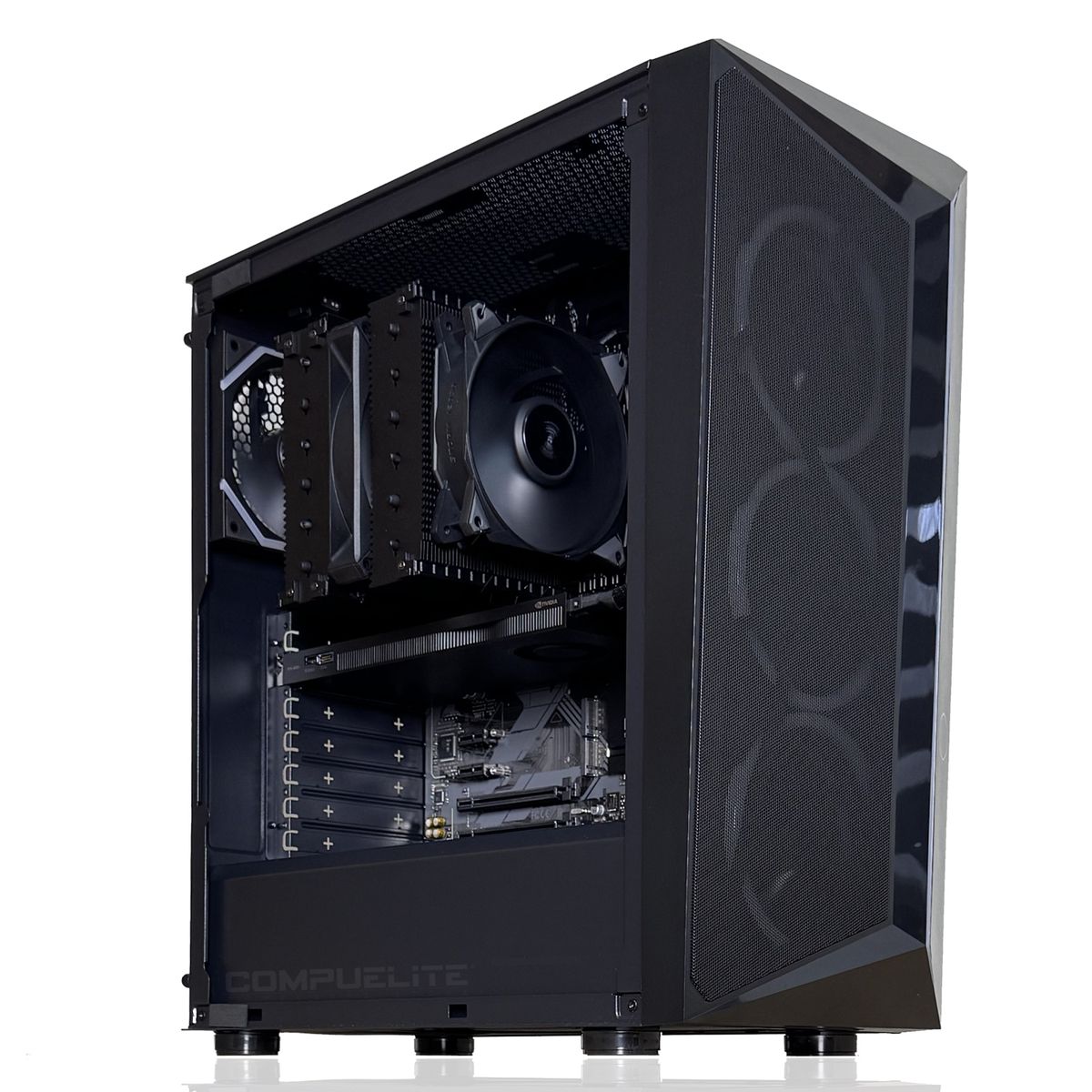 COMPU ELITE - PC Workstation Intel i7 14700KF 20-core + 96GB DDR5 + RTX 5090 32GB