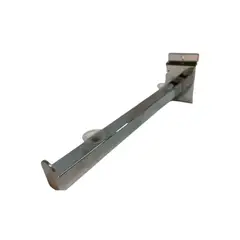 GENERICO - Pack 4 Soportes para Panel Ranurado 35cm Gms
