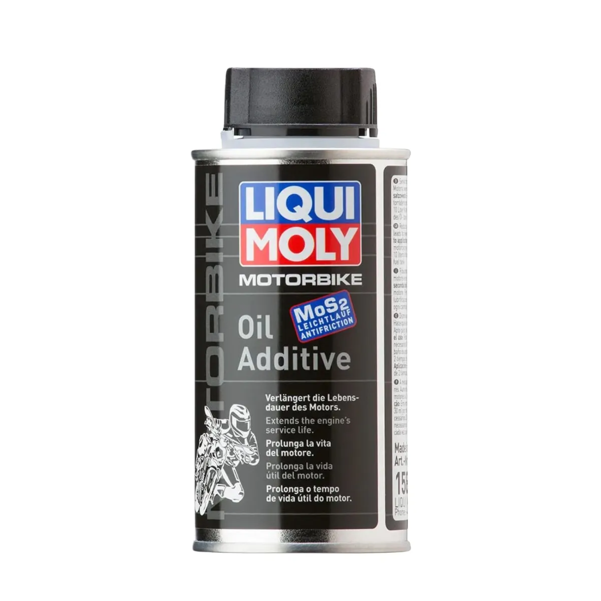 LIQUI MOLY - Aditivo para el Aceite de Moto con Mos2 Liqui Moly 125 Ml.