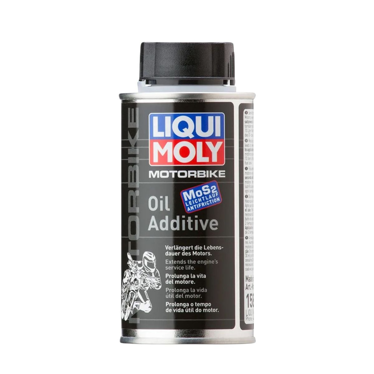 LIQUI MOLY - Aditivo para el Aceite de Moto con Mos2 Liqui Moly 125 Ml.