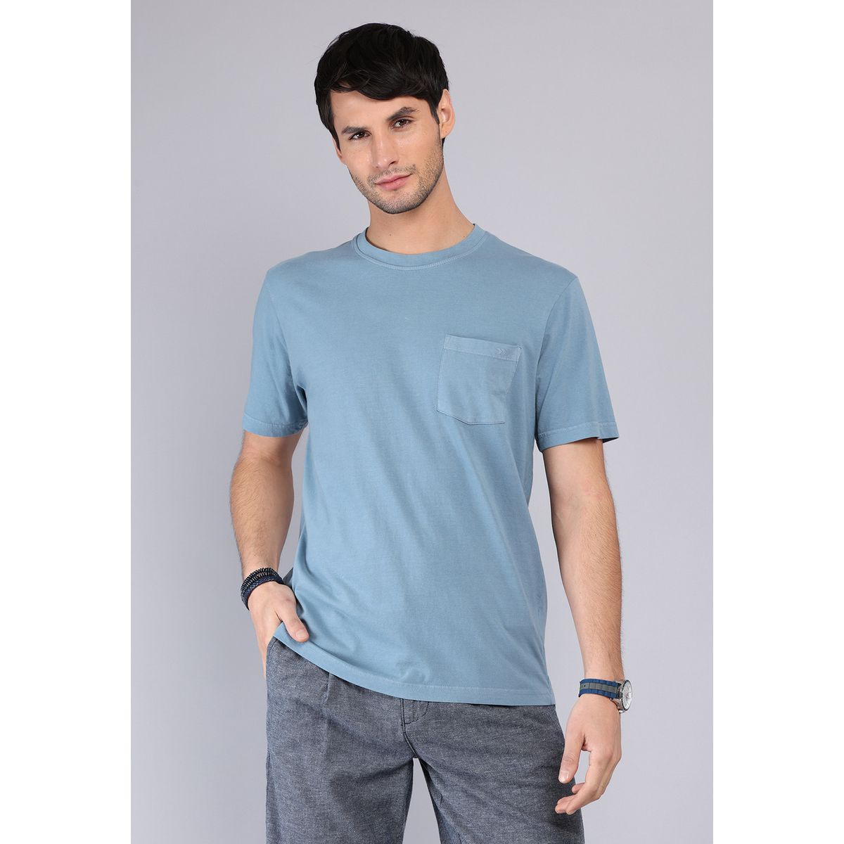 ARROW - Polera Cuello Redondo Stone Wash Arrow ARROW