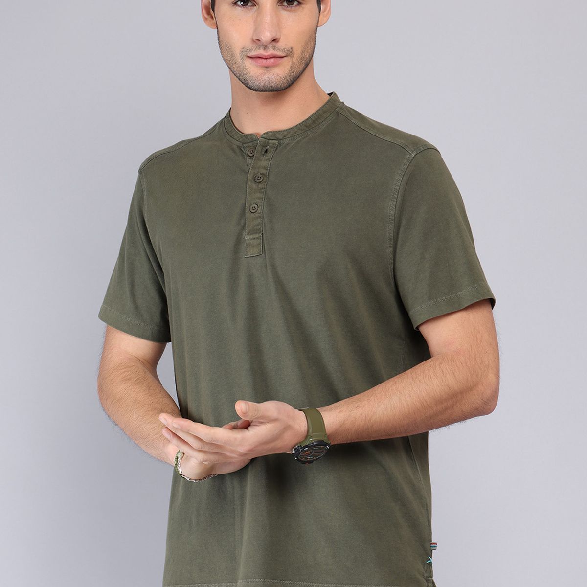 ARROW - Polera Cuello Redondo Stone Wash Arrow ARROW