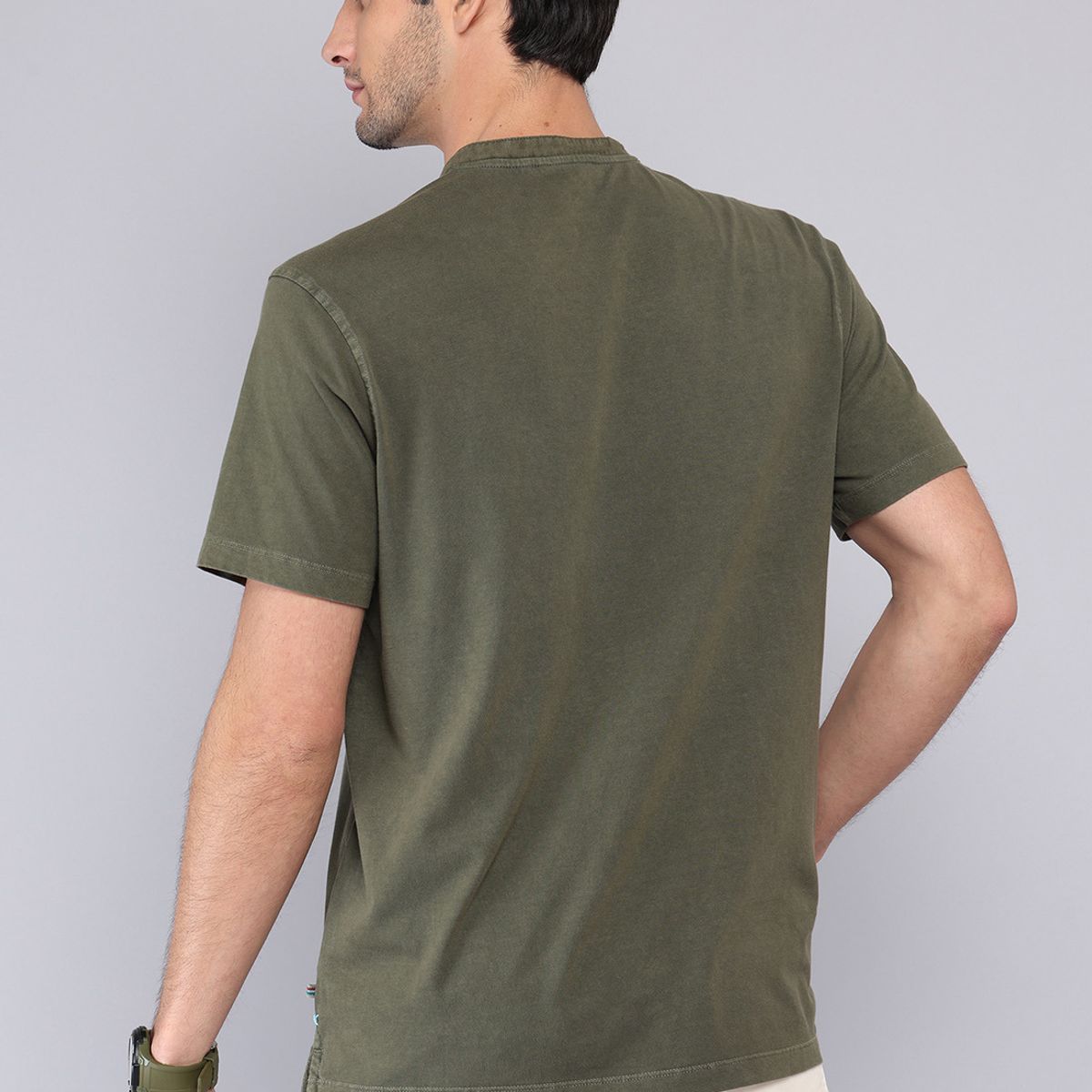 ARROW - Polera Cuello Redondo Stone Wash Arrow ARROW