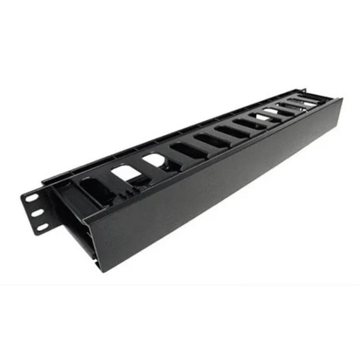 GENERICO - Ordenador De Cables Para Rack 19 1u Plastico 12 Ranuras