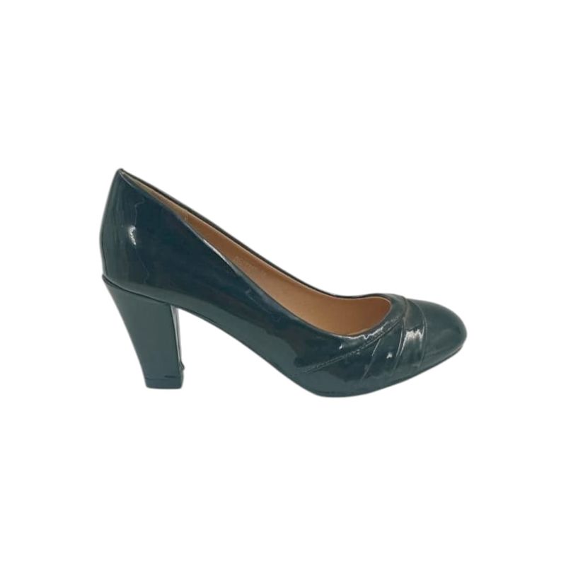 HERIEL - Zapato Negro Taco Mujer