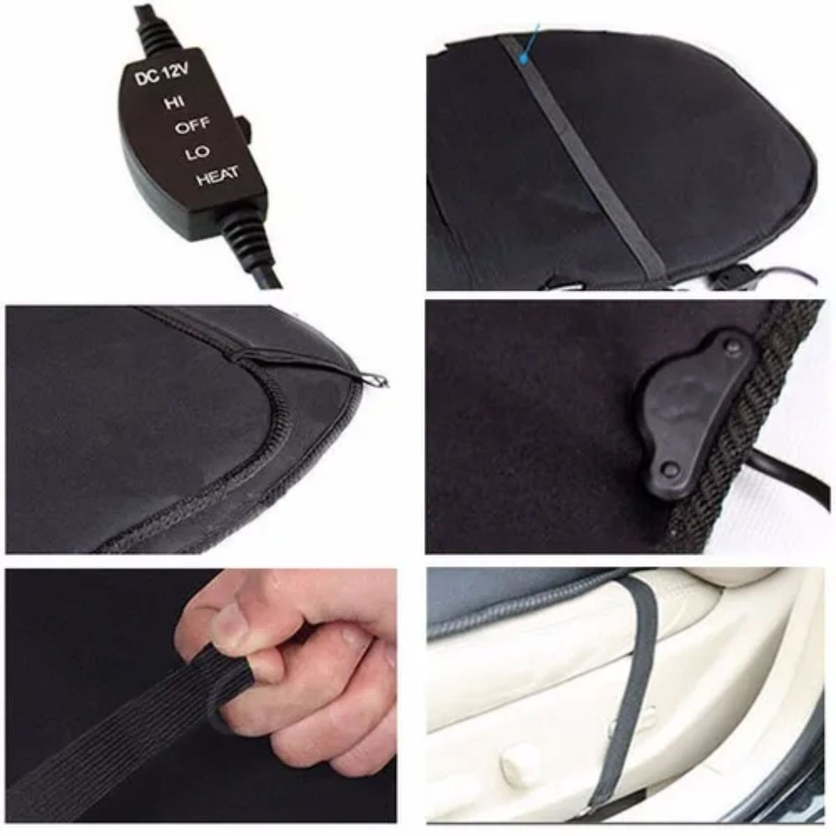 MOVI - Funda Calienta Asiento Para Auto Calefactor 12v