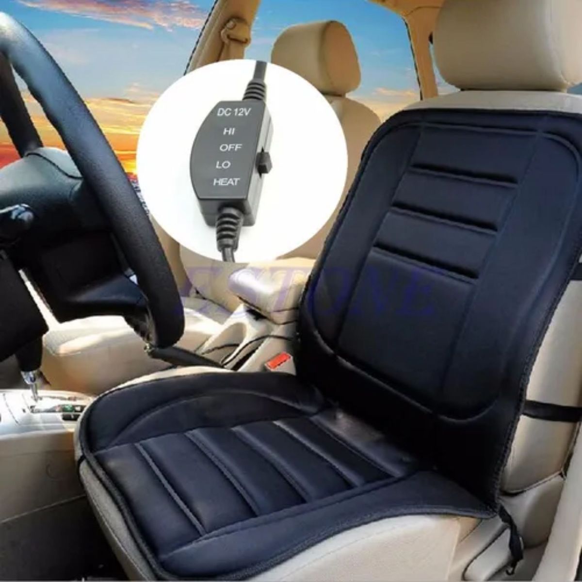 MOVI - Funda Calienta Asiento Para Auto Calefactor 12v